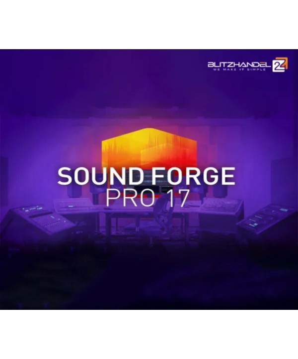 MAGIX Sound Forge Pro 17 Digital Download Key GLOBAL